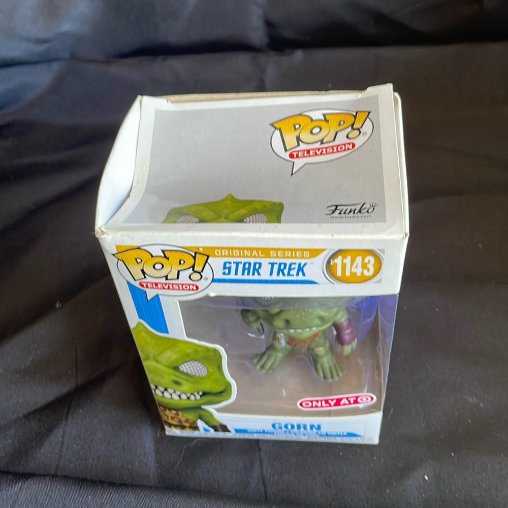 Funko Pop 1143 🖖🏽 Star Trek Gorn new in damaged box - Picture 3 of 4